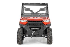 Polaris Ranger Crew XP 1000 NorthStar Big Game Edition Full Windshield - Rough Country - Scratch Resistant - 2022